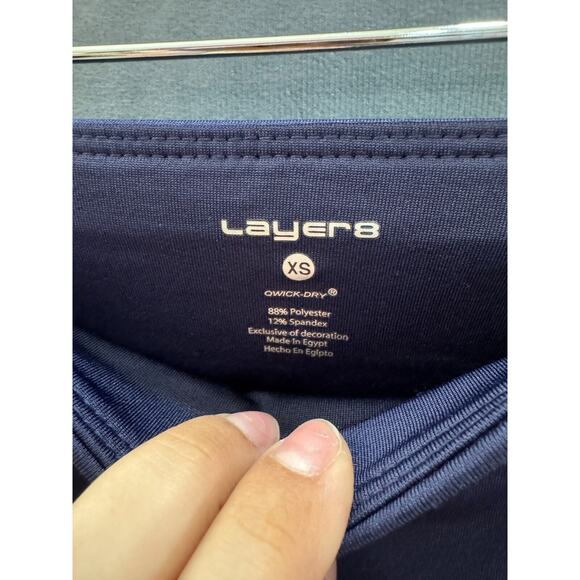 Layer 8 Women's XS Inkwell High-Waisted Full-Length‎ Compression Leggings NWT - Picture 7 of 9